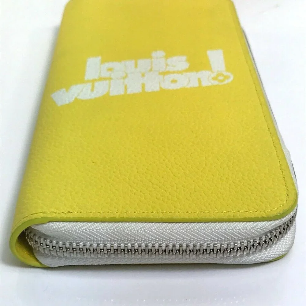 Authentic LOUIS VUITTON M80852 logo Zippy Wallet Vertical Everyday LV Long